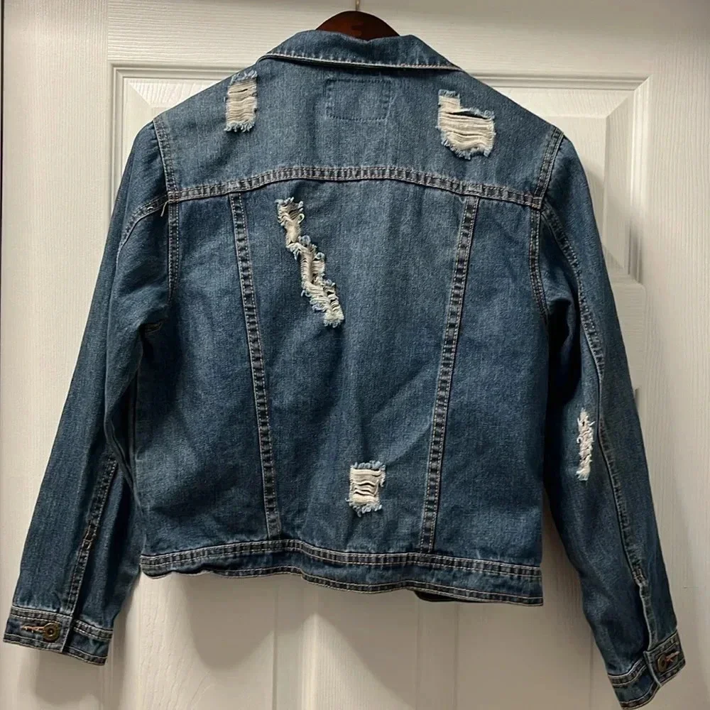 So Nikki Girls  size XL denim jacket